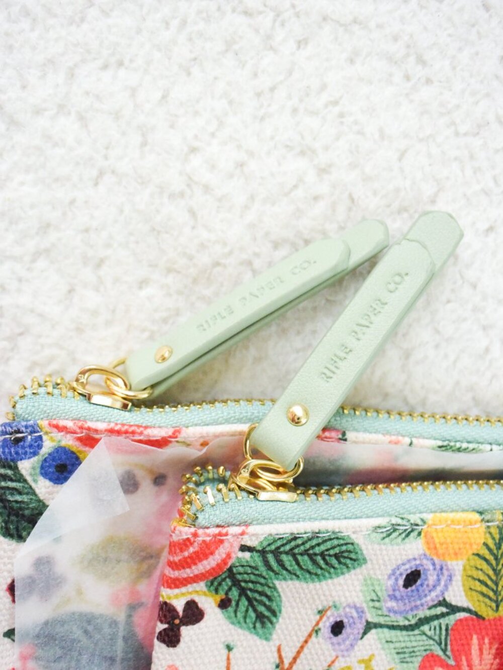 *Rifle Paper Company* Small Cosmetic Pouch in "Garden Party" - NEW! - FAST SHIP! - Picture 3 of 7